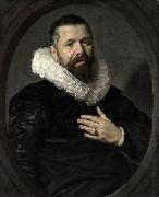 Frans Hals Portrait of a Bearded Man with a Ruff oil painting reproduction